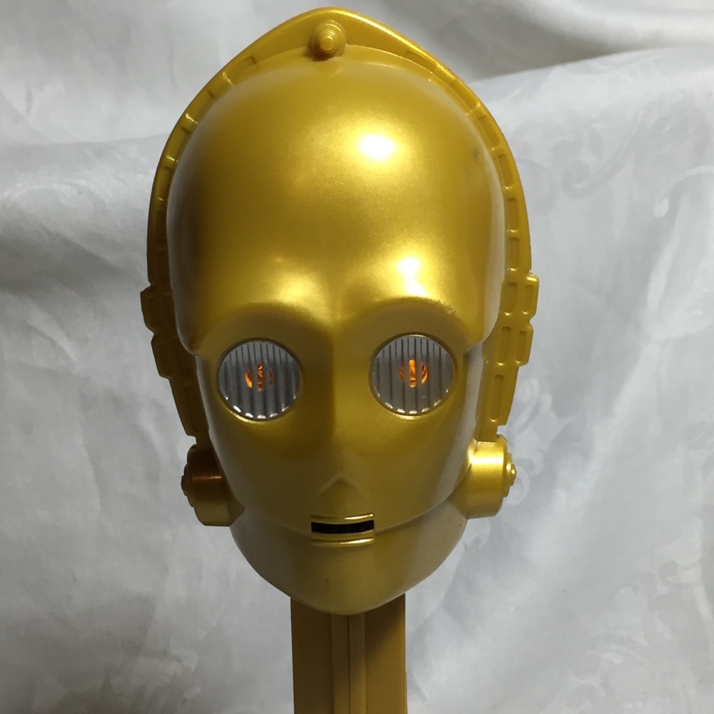 GIANT STAR WARS MUSICAL C3PO LIGHT UP PEZ DISPENSR